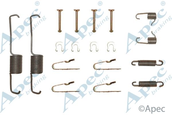 APEC BRAKING Piederumu komplekts, Bremžu loki KIT703